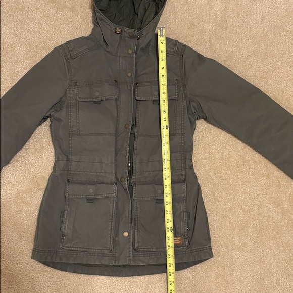 L.L. Bean Women's Olive Utility Jacket - Size XS - Picture 12 of 16